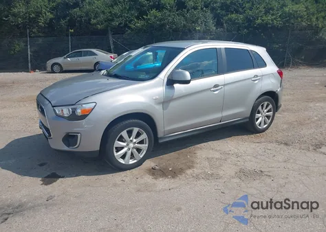 2015 Mitsubishi Outlander Sport Es из США, поврежденный, VIN 4A4AR3AU3FE006652